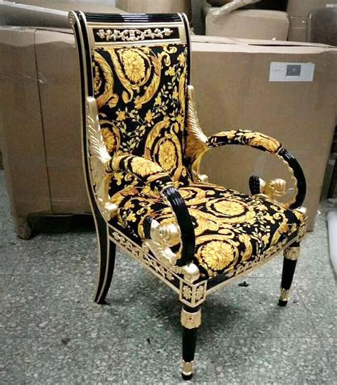 versace replica chair|versace table and chairs.